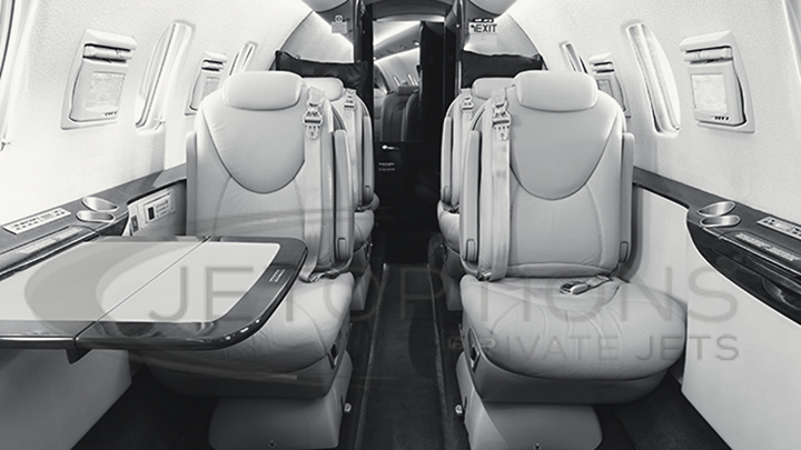 Citation Excel Jet Interior